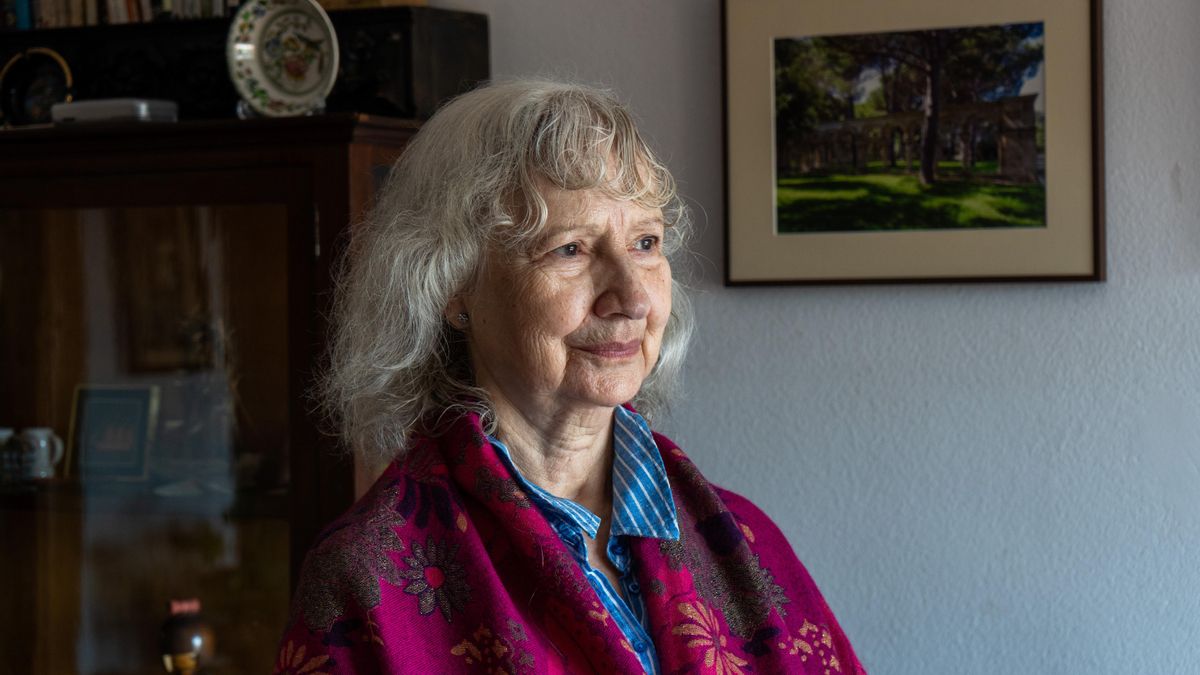 Blanca Martínez, nieta del anticuario que trasladó el claustro de Salamanca a Madrid