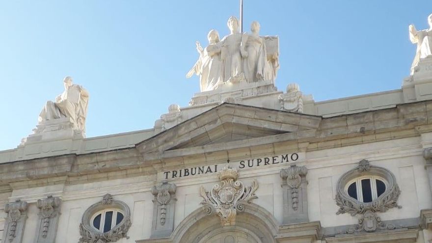 Fachada del Tribunal Supremo