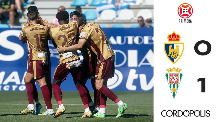 El Córdoba CF arranca una valiosa ventaja de El Toralín