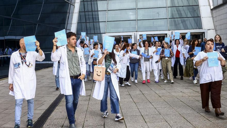 Los técnicos superiores sanitarios logran un 95% de participación en su primera jornada de huelga en Asturias