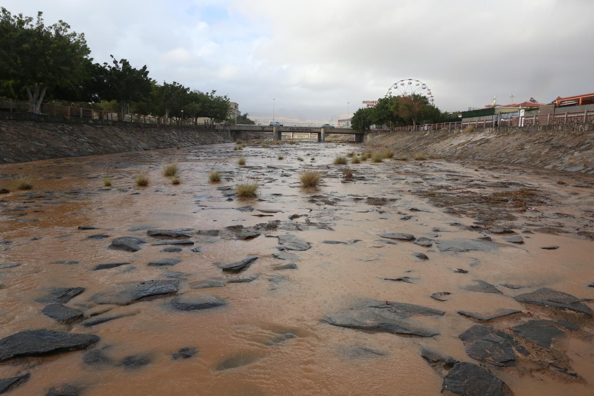 Temporal de viento y lluvia en el sur de Gran Canaria (A. RAMOS)
