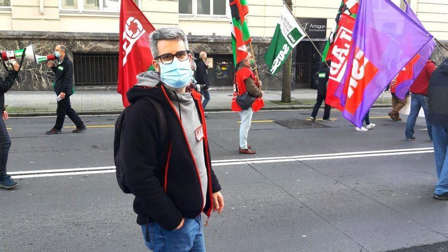 Iñigo, celador en un centro de Atención Primaria de Bilbao