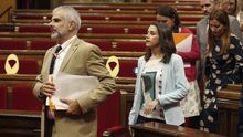 El pleno por la convivencia en Catalunya se vuelve contra Ciudadanos, acusado de generar "confrontación" en la calle