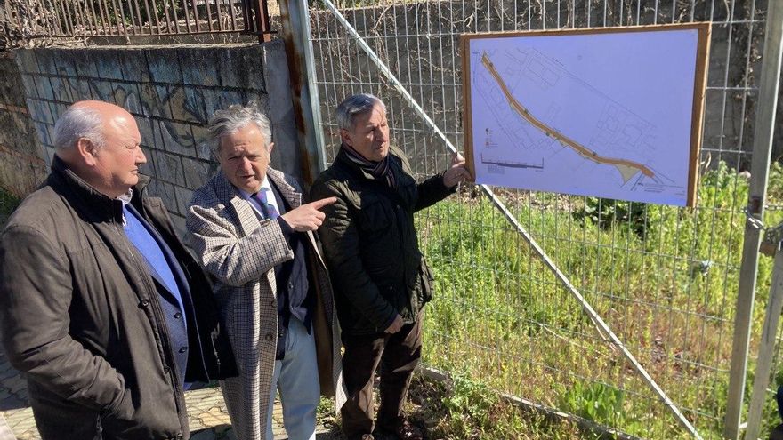 Presentación del pasaje entre La Asomadilla y Calasancio.
