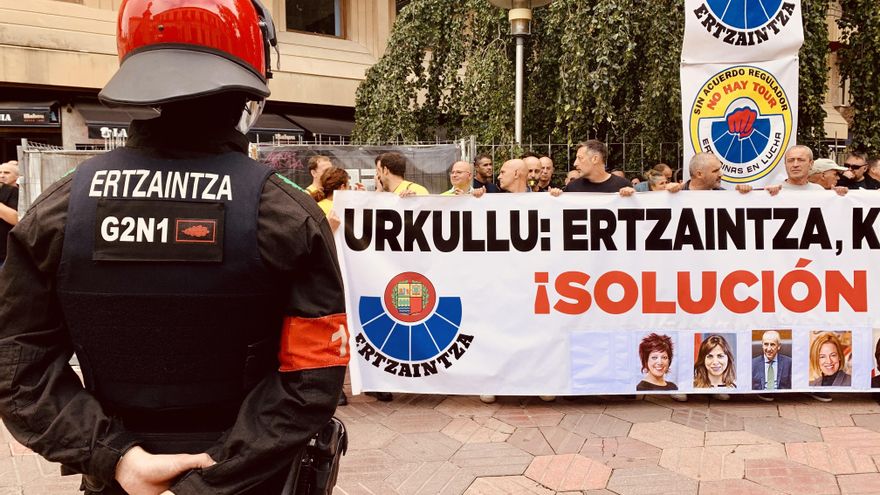 Los sindicatos de la Ertzaintza acceden ahora a consensuar con el movimiento "asindical" su respuesta al Gobierno