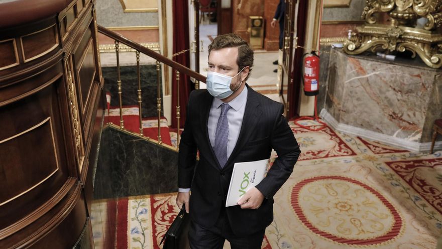 El portavoz de Vox en el Congreso de los Diputados, Iván Espinosa de los Monteros