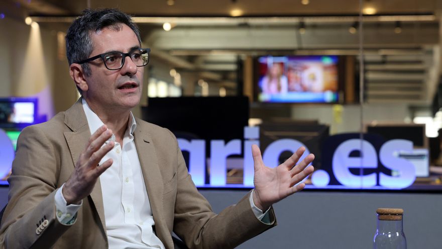 Félix Bolaños, en la redacción de elDiario.es.