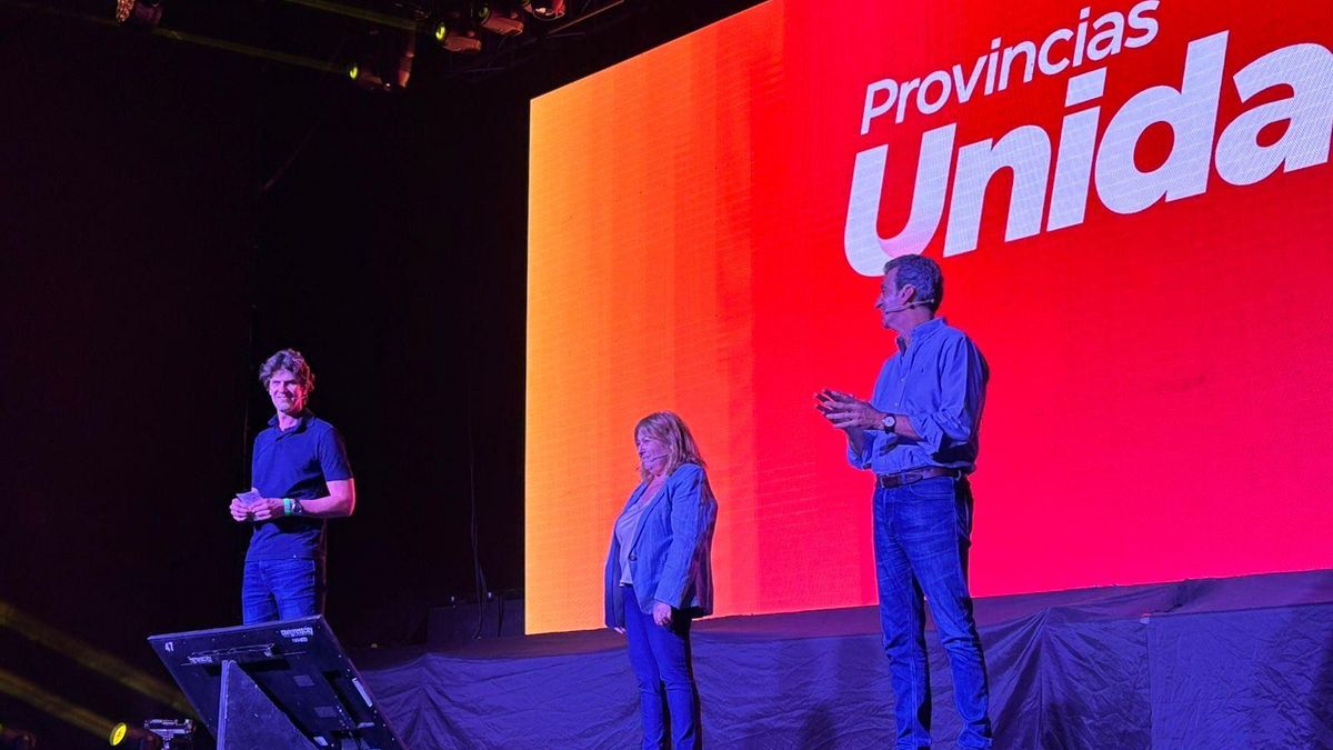 Lousteau y Randazzo en el lanzamiento de Provincias Unidas