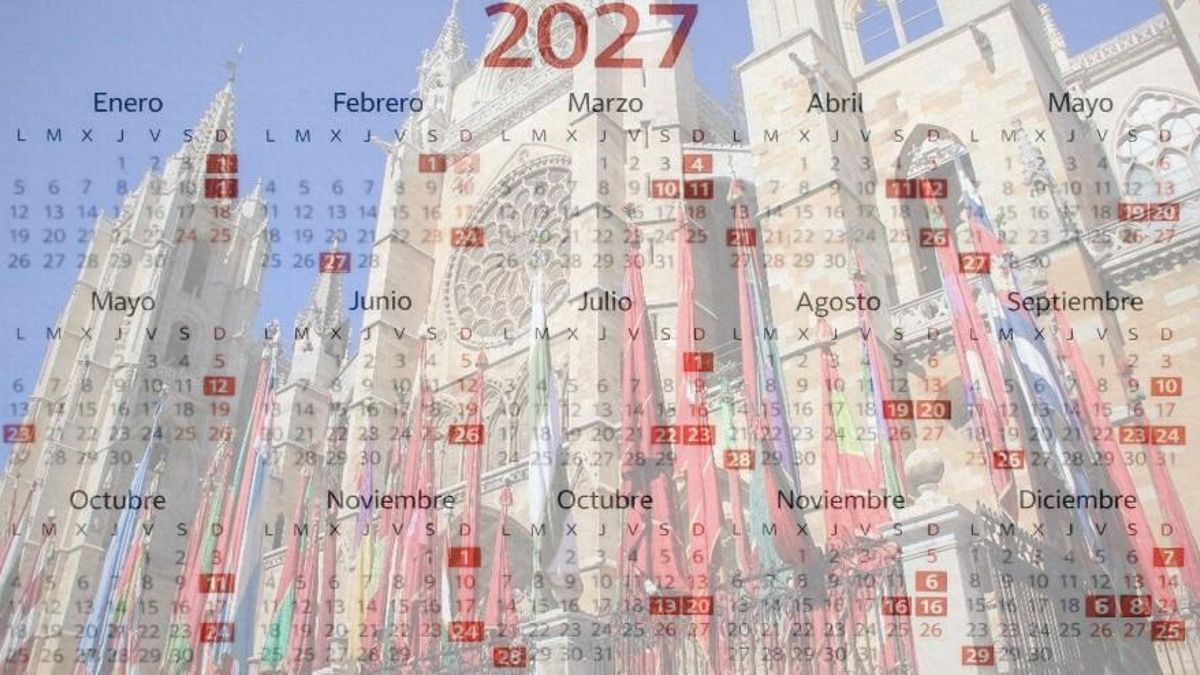 Castilla y León fija los festivos del año 2027: así queda el calendario laboral que tendrá varios puentes