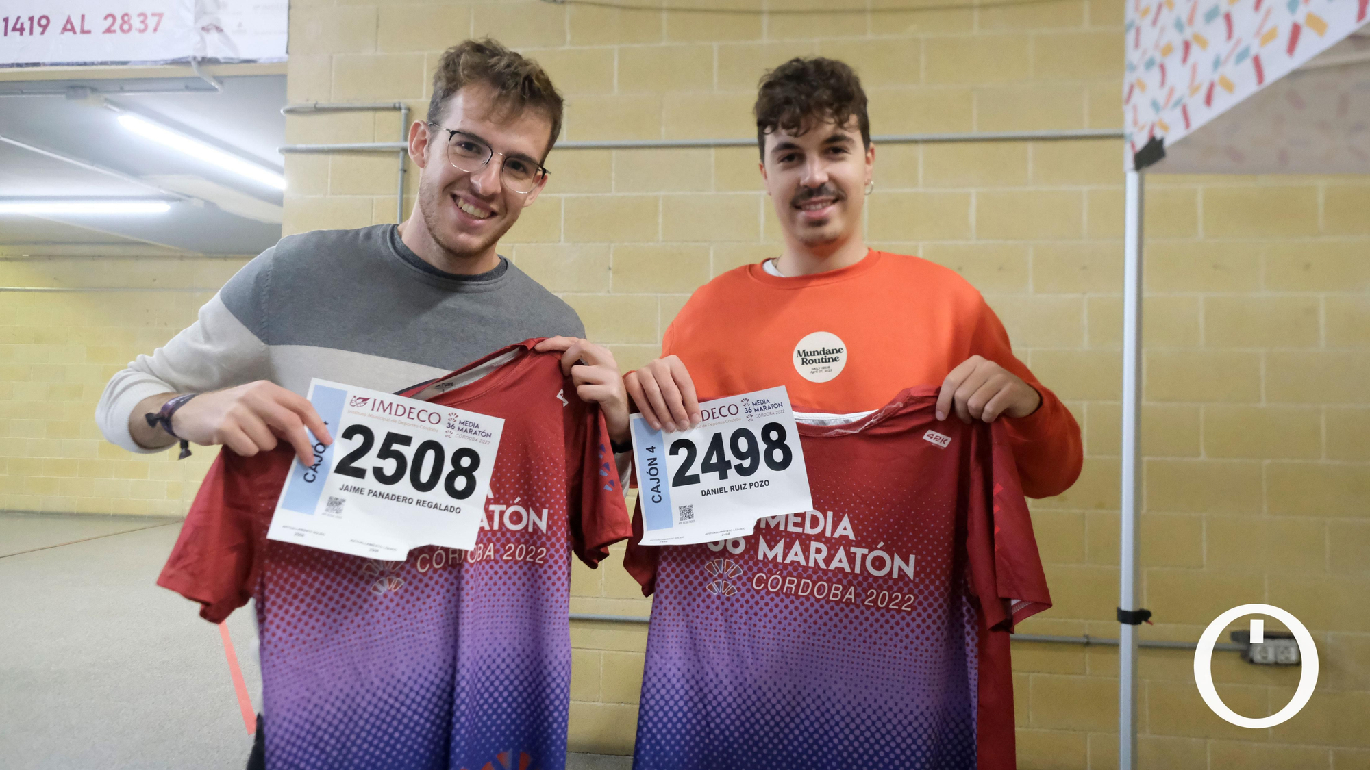 Recogida de dorsales para la Media Maratón de Córdoba