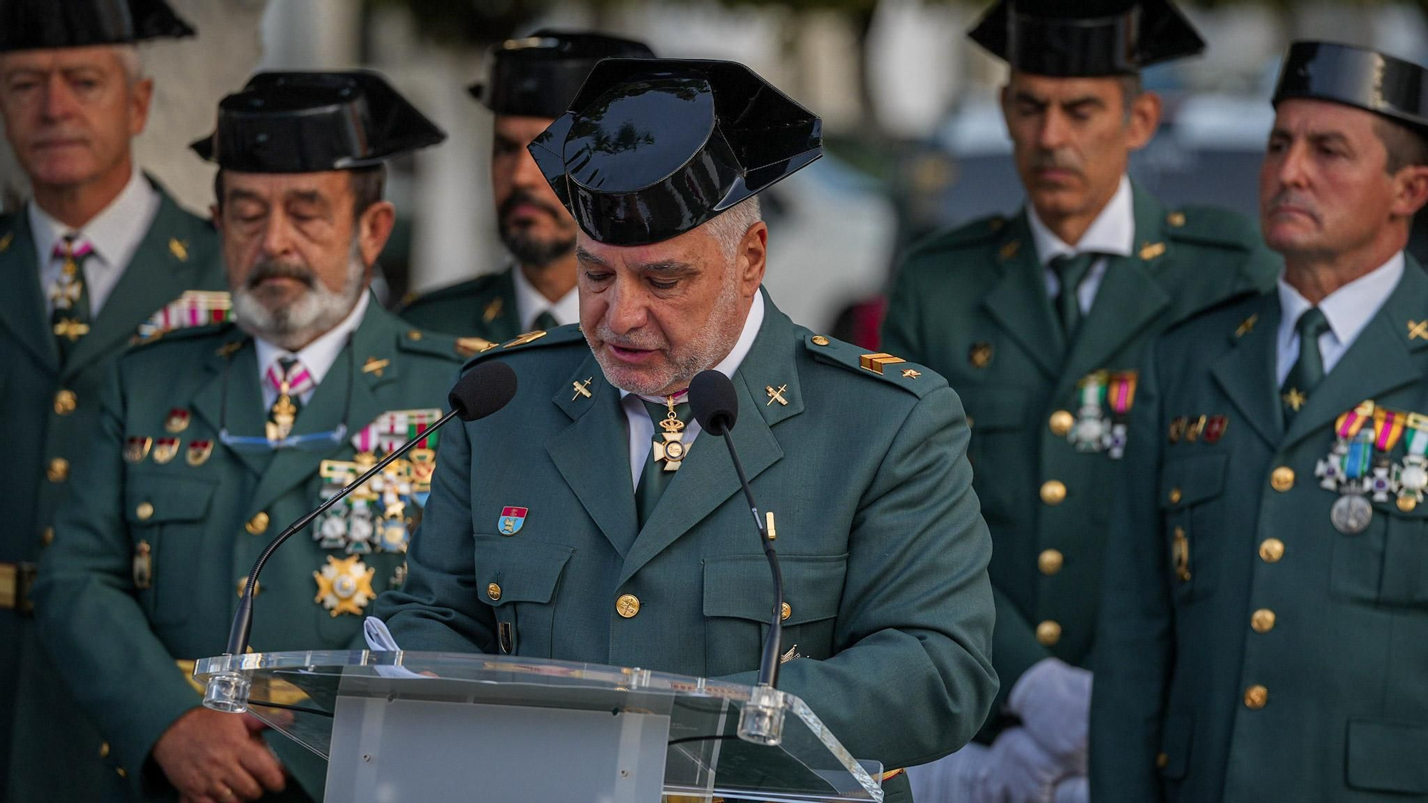 Desfile de la Guardia Civil por el Día de la Hispanidad