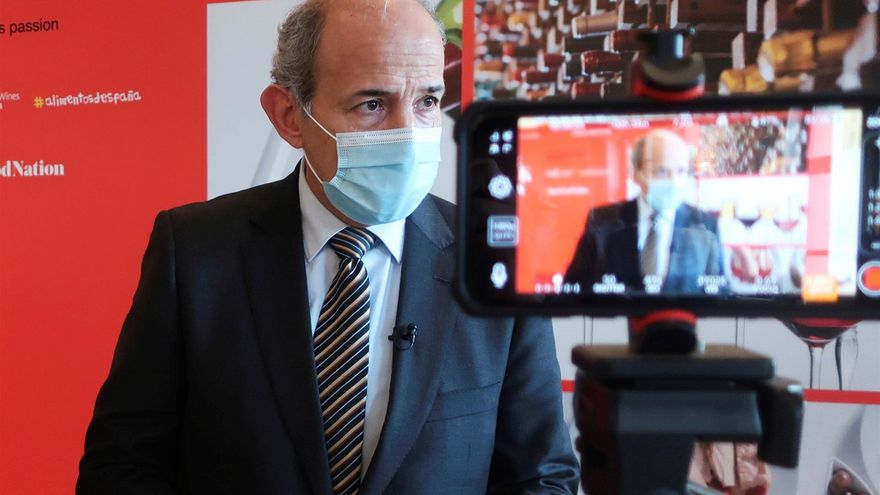 El embajador de España en Moscú, Marcos Gómez en una imagen de archivo. EFE/ Anush Janbabian