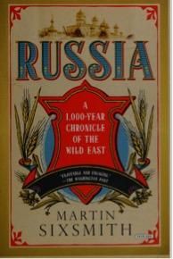 Foto del libro de Sixsmith sobre 1000 años de Rusia.