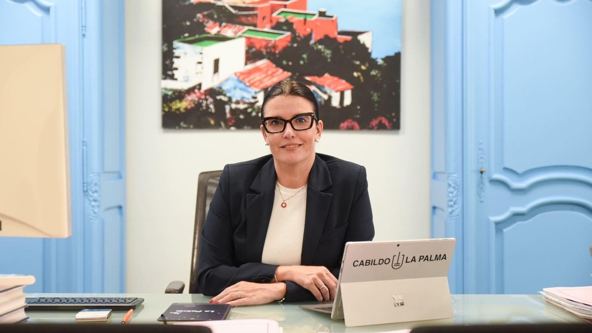 Raquel Rebollo, consejera de Turismo del Cabildo de La Palma.