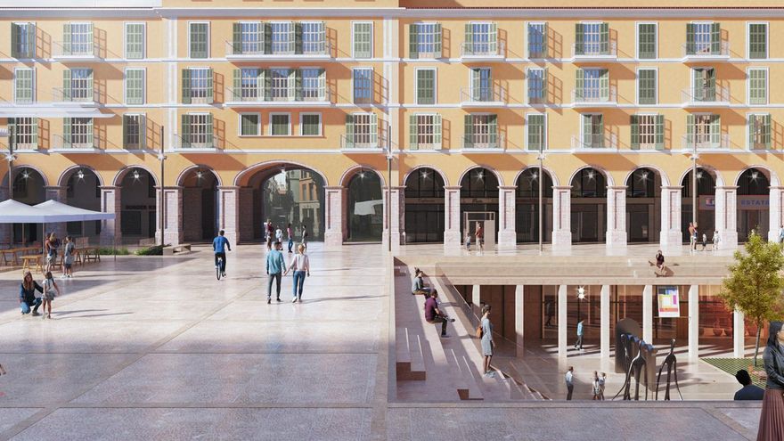 Así será la nueva Plaza Mayor de Palma