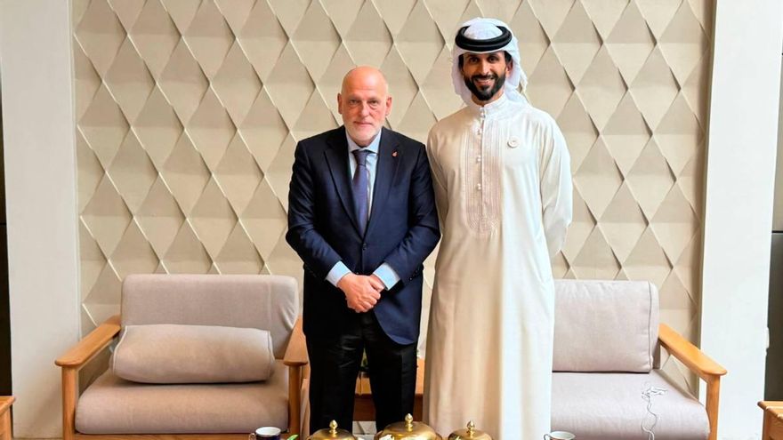 Javier Tebas y LaLiga se reúnen con la propiedad del Córdoba CF en Baréin