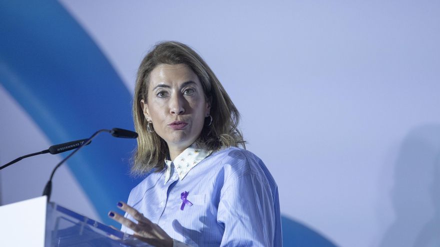 La ministra de Transportes, Movilidad y Agenda Urbana, Raquel Sánchez