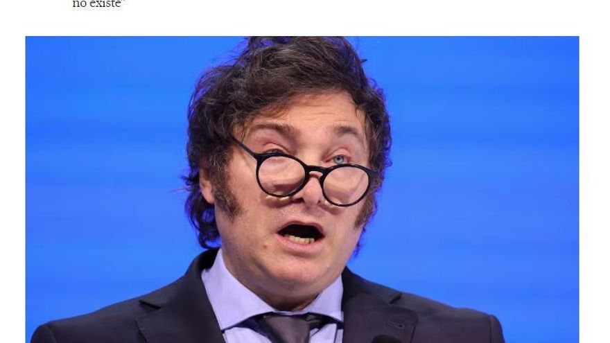 Cómo reflejaron los diarios del mundo el discurso de Javier Milei en Davos