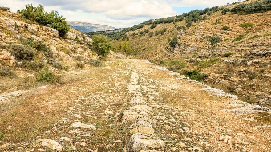 Descubierta en Burgos hace poco, es considerada una de las calzadas romanas mejor conservadas de la península