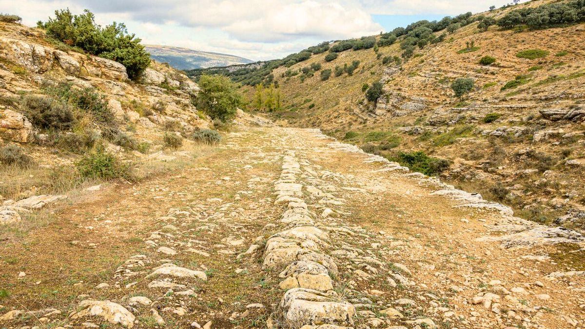 Descubierta en Burgos hace poco, es considerada una de las calzadas romanas mejor conservadas de la península