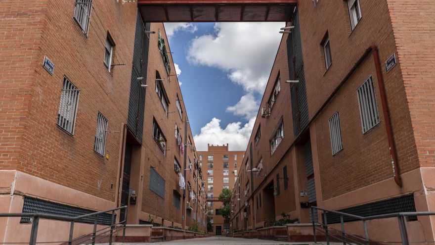 Edificios del barrio de Orcasur.