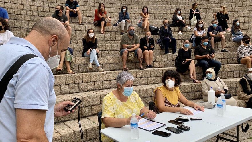 Presentación de la plataforma surgida en Álava a favor de la jornada continua en Infantil y Primaria