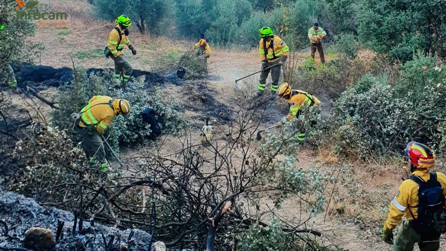 Controlado el incendio declarado en la pedanía de Moropeche en Yeste