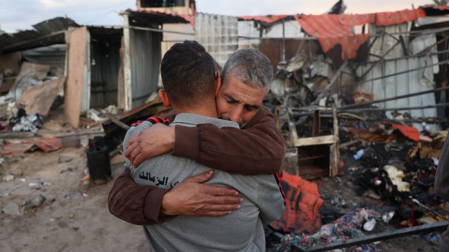 Sin refugio, sin comida y sin combustible: la pesadilla del invierno se cierne sobre los desplazados en Gaza