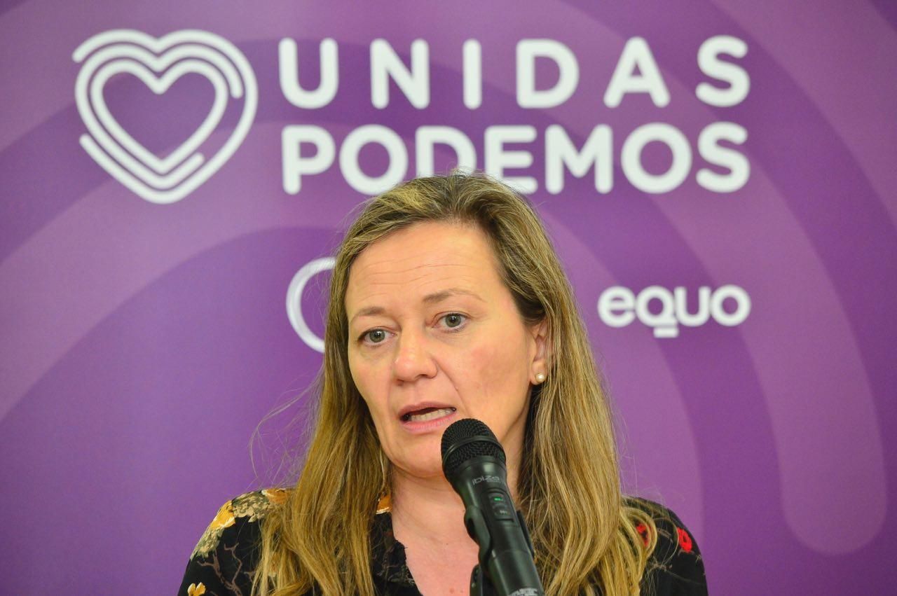 Victoria Rosell, candidata de Unidas Podemos al Congreso de los Diputados.