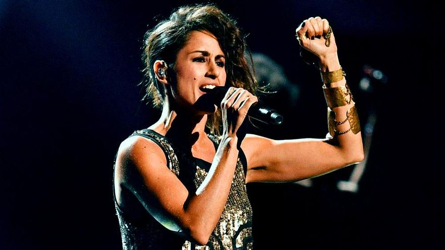 Barei interprta Say Yay en Eurovisión 2016.jpg