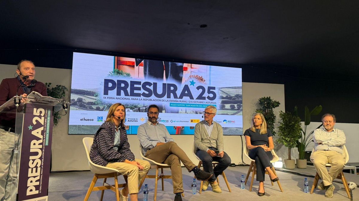 Mesa de análisis de las oportunidades de desarrollo en la Asturias rural en Presura.