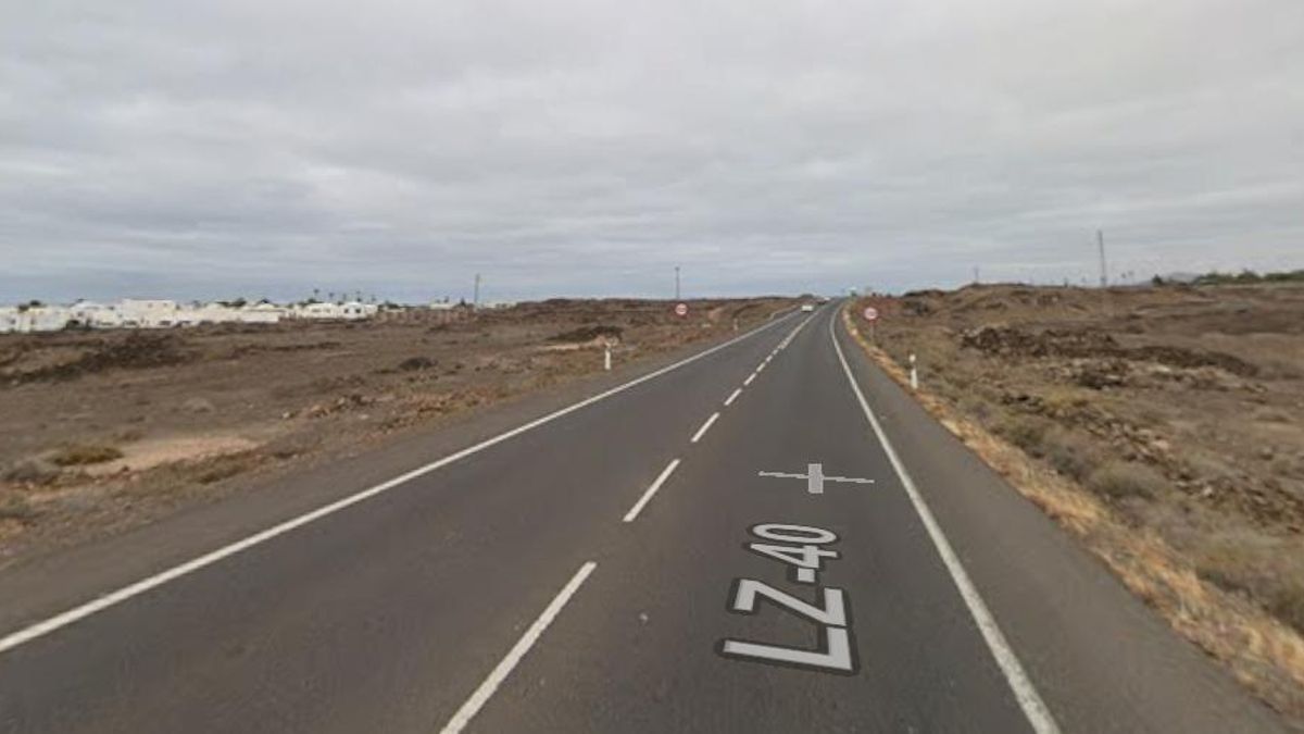 Dos personas, en estado crítico, tras la colisión de dos coches en Lanzarote