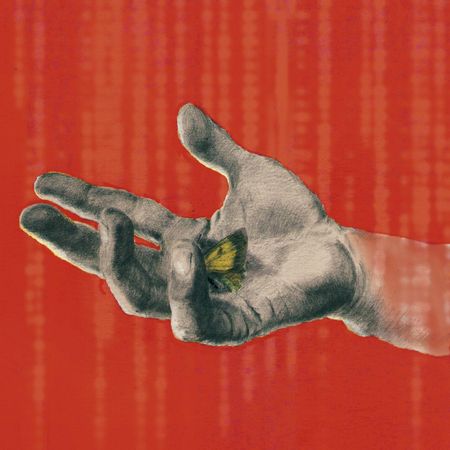 Ilustración de Elena Ferrándiz para 'Un sonido atronador'. Nórdica Libros.