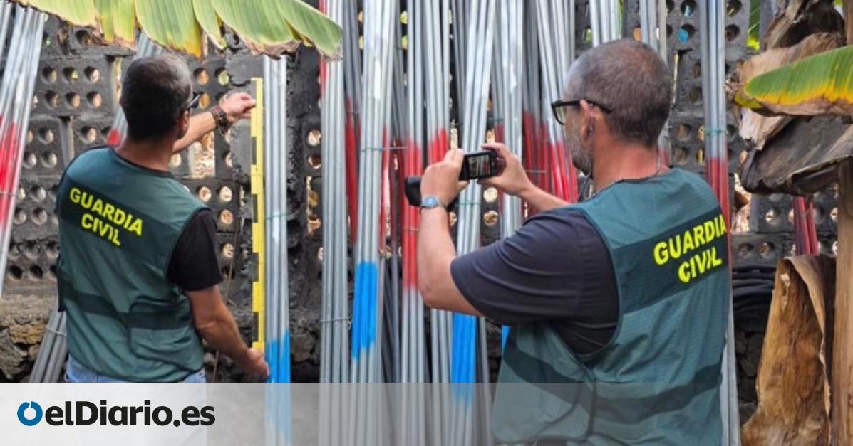 La Guardia Civil investiga a un hombre por sustraer útiles agrícolas valorados en 8.000 euros en una finca de plataneras de La Palma