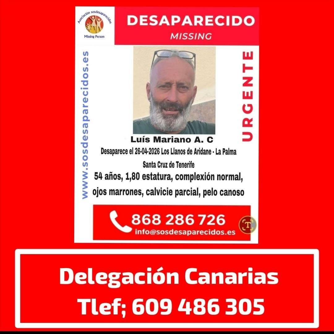 Cartel de la desaparición.