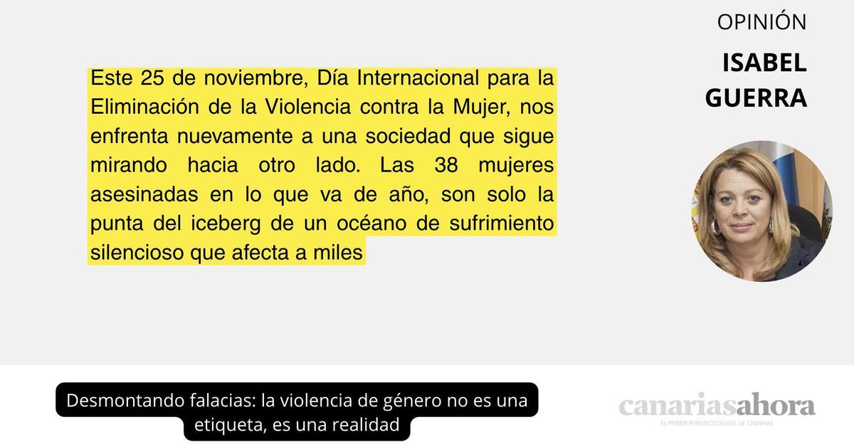 Desmontando falacias: la violencia de género no es una etiqueta, es una realidad