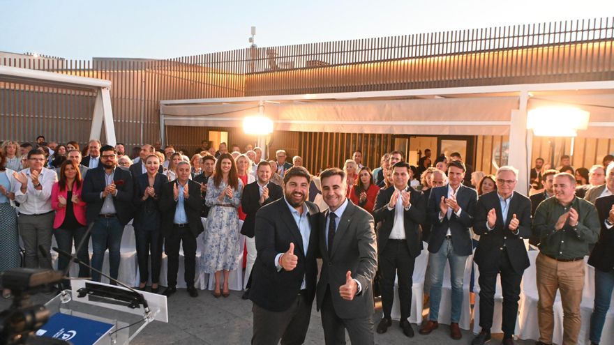 Clausura del Congreso del Partido Popular de San Pedro del Pinatar