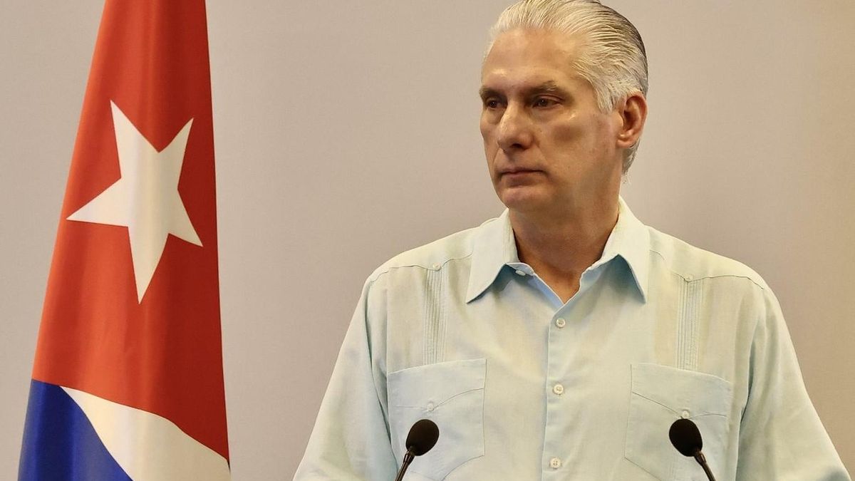 Habló el presidente de Cuba, Miguel Díaz-Canel
