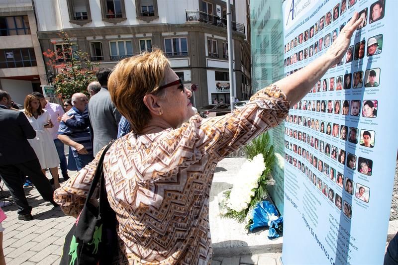 Homenaje en Gran Canaria en el décimo aniversario de la tragedia de Spanair