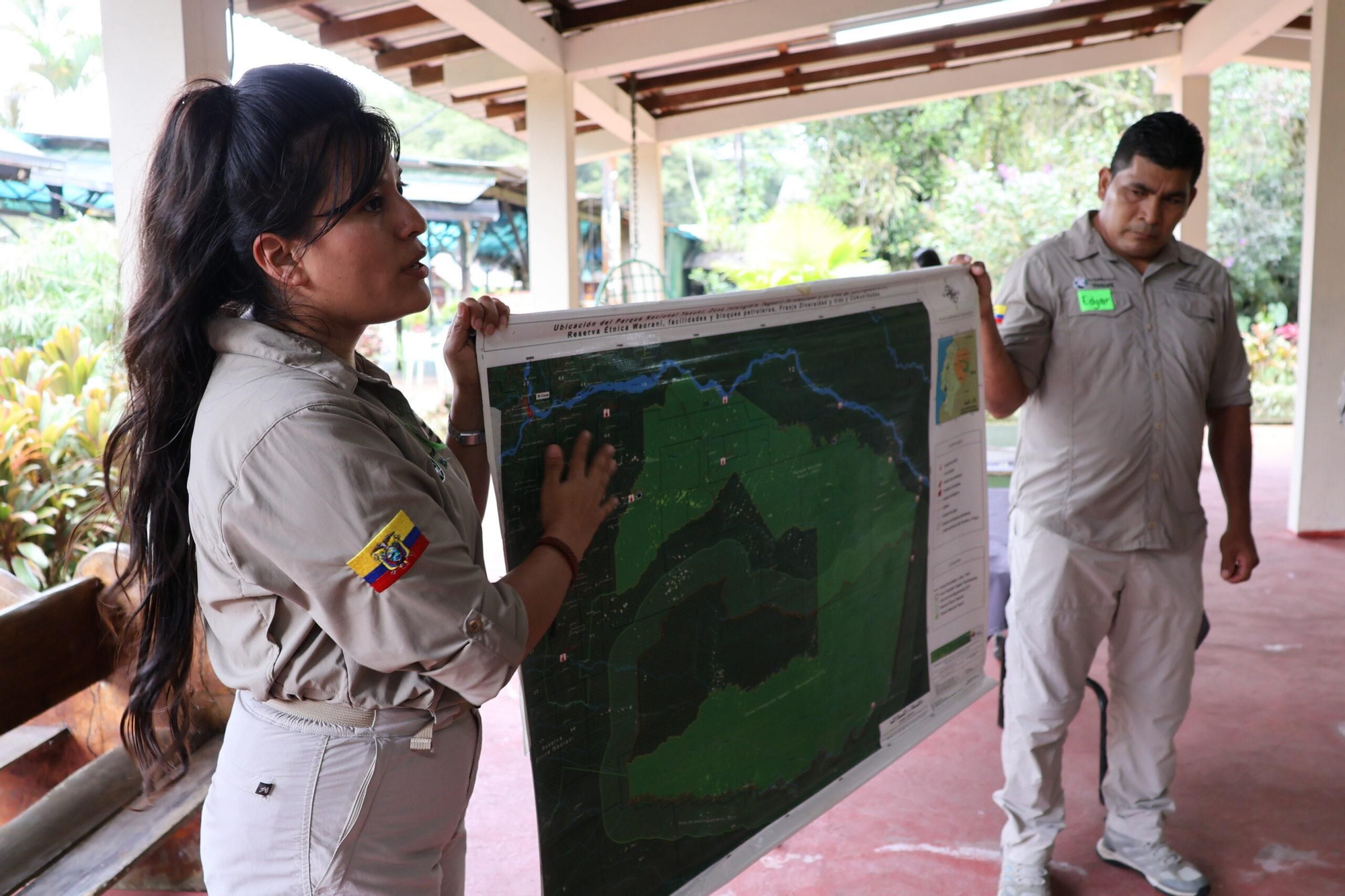 El Parque Nacional Yasuní limita al este con Perú y al oeste con el territorio de la nacionalidad waorani. Foto: cortesía ©️ Emilia Ulloa/WCS