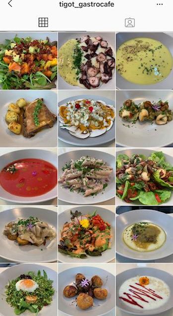 Pantallazo Instagram Tigot.