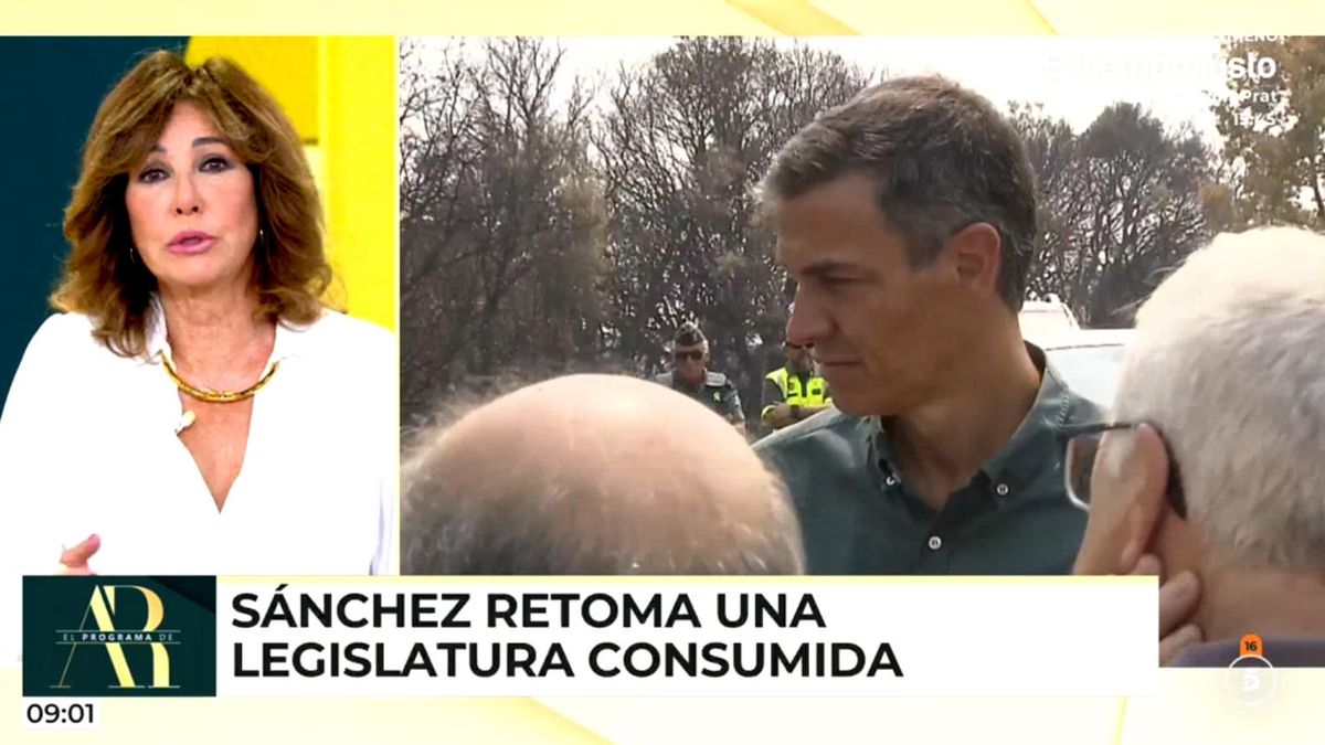 Ana Rosa inicia temporada en Telecinco cargando contra Pedro Sánchez
