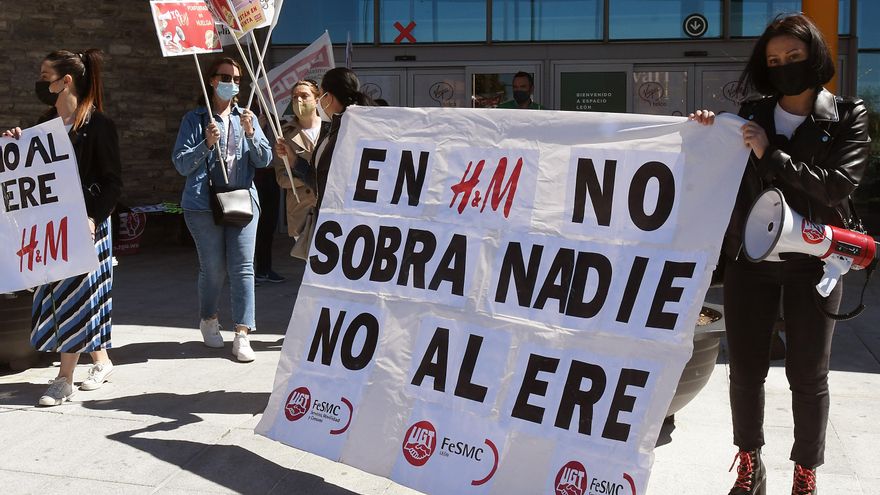 La huelga de empleados obliga a H&M a cerrar la "práctica totalidad de las tiendas"