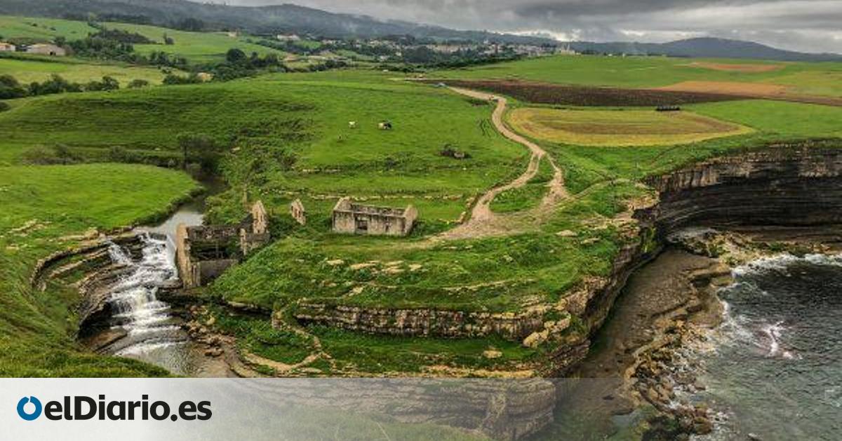 El pequeño pueblo en el que se puede disfrutar de un acantilado, un antiguo molino y una cascada
