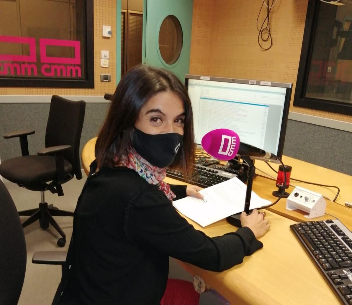 Alicia Sansegundo, periodista de Radio Castilla-La Mancha