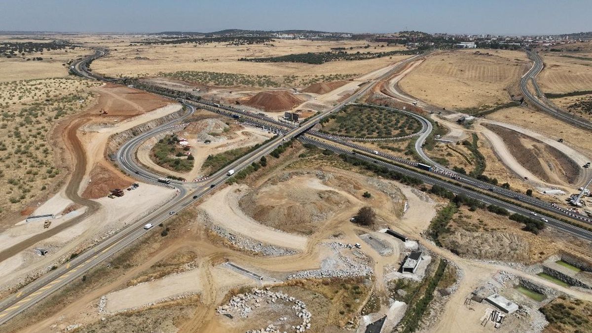 Las obras de la futura la autovía entre Cáceres y Badajoz afectarán al tráfico de la A-66 tres meses