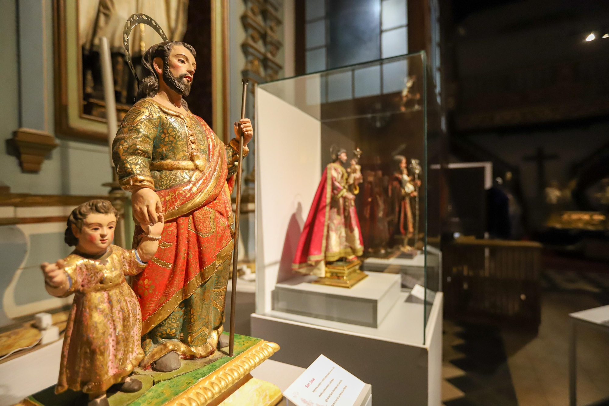La exposición 'San José. Arte y Devoción en La Palma'.