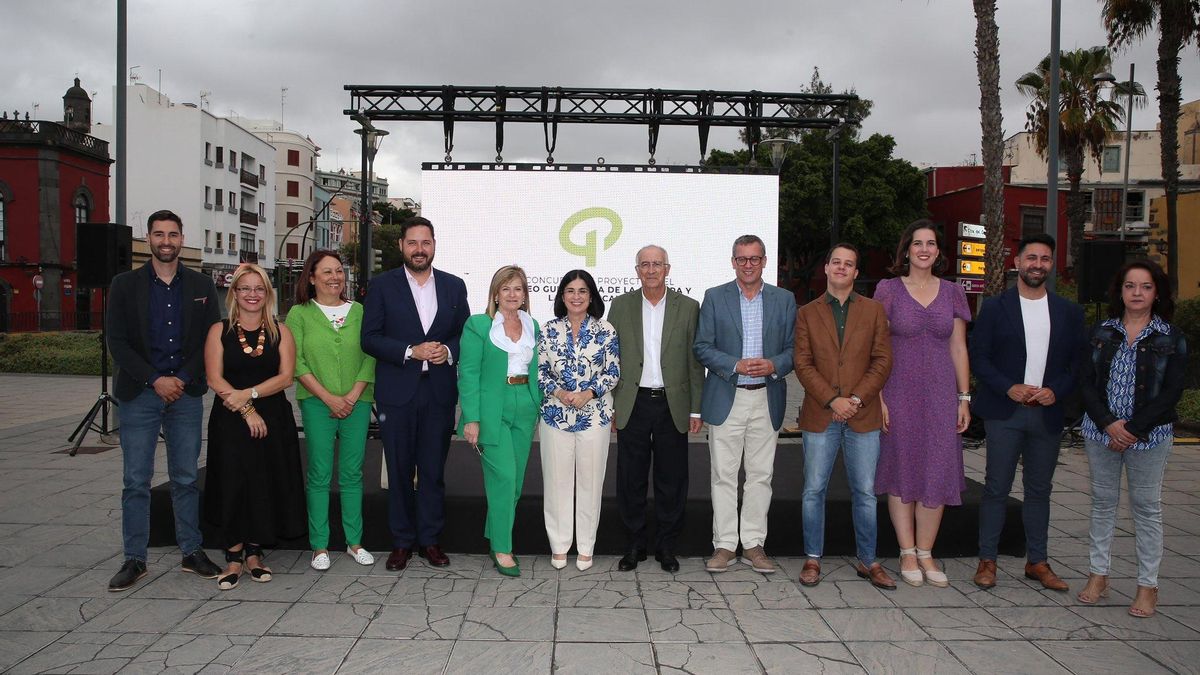 Presentación del concurso en Las Palmas de Gran Canaria.