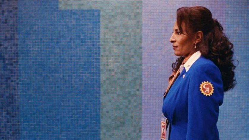 Fotograma del inicio de 'Jackie Brown'