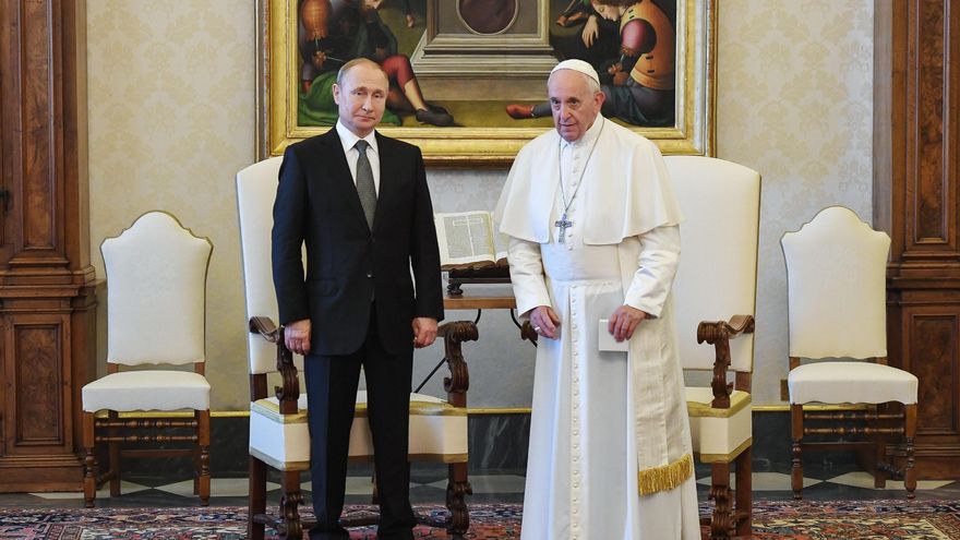 Putin dice que el papa Francisco fue un defensor del humanismo y la justicia